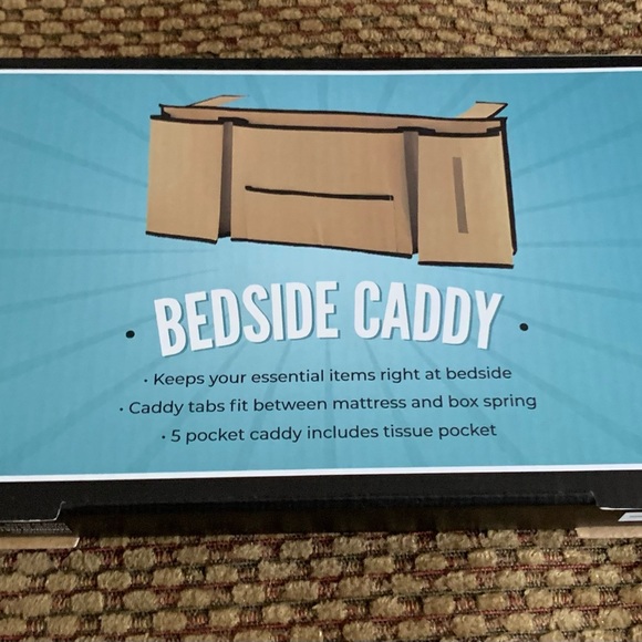 The Original Fun Workshop Bedside
Caddy, 5 Pocket Caddy With Tissue
Pocket - Tan - Picture 2 of 3